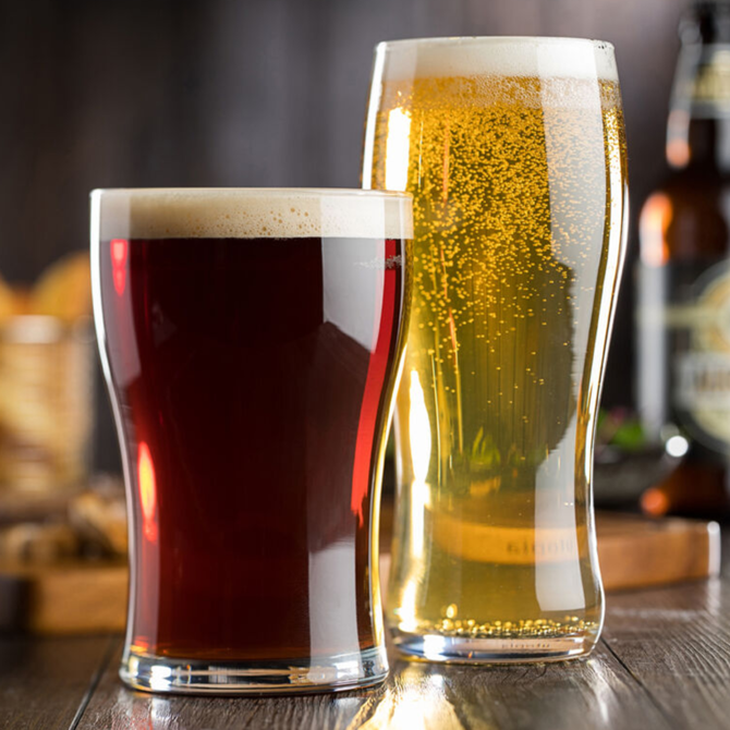 Bob Fully Toughened Activator Max Beer Glasses CA 20oz / 570ml