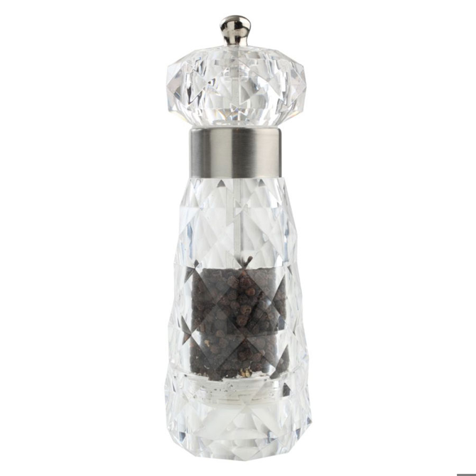 Acrylic Diamond Pepper Mill