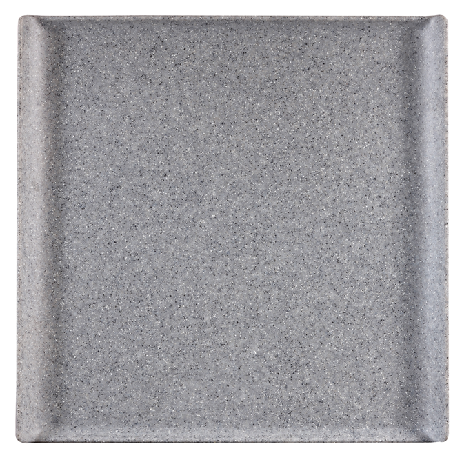 Churchill Granite Melamine Square Buffet Tray 11.9inch / 30.3cm	