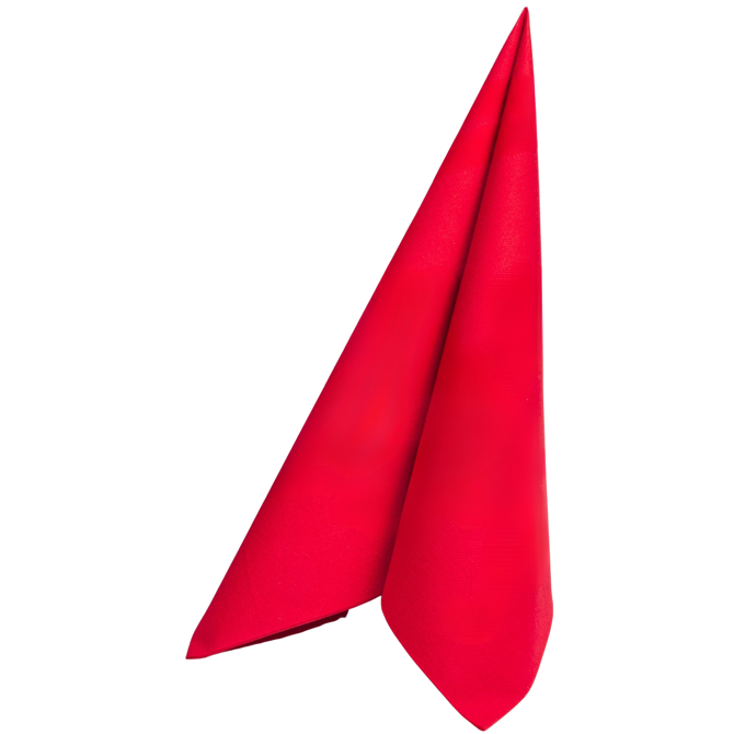 Bio Dunisoft Napkin Red 40 x 40cm