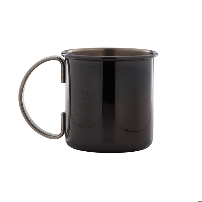 Gun Metal Black Cocktail Mug 17.5oz / 500ml
