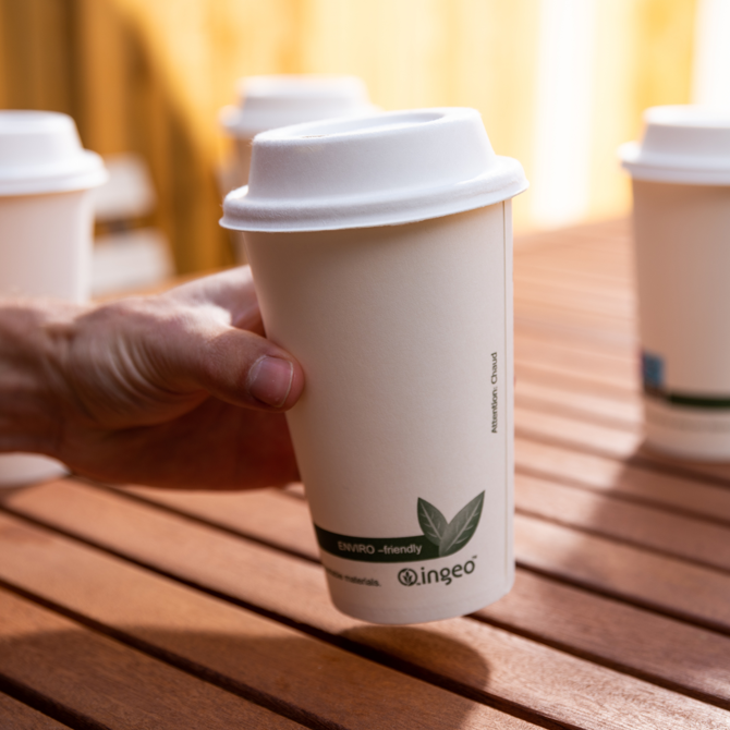 Compostable Hot Drink Cups 16oz / 450ml