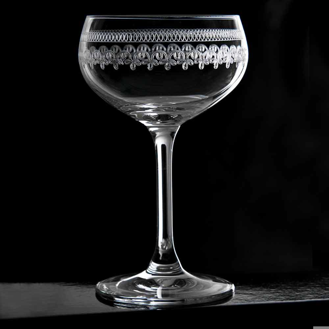 Urban Bar 1910 Retro Coupe Glasses 7.4oz / 210ml