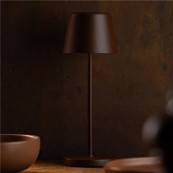 Bermuda LED Cordless Lamp 32cm - Corten