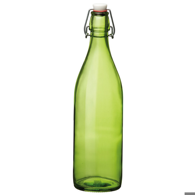 Giara Swing Top Bottle Green 1ltr