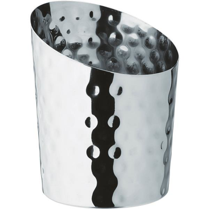 Angled Conical Hammered Cup 3.75inch / 9.5cm