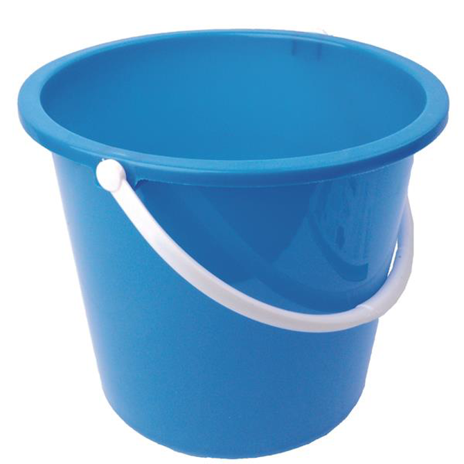Blue Plastic Bucket - 10L