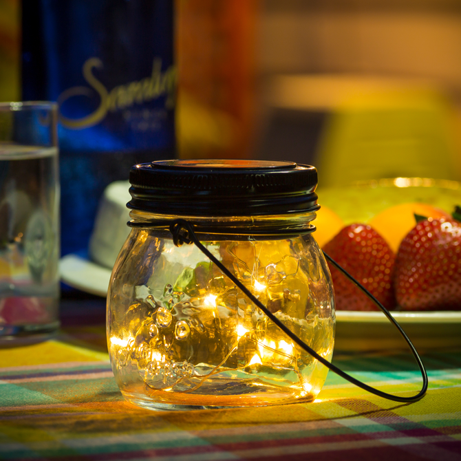 LED Solar Lantern with Handle
