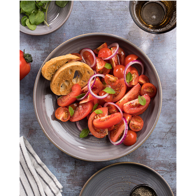 Santo Dark Grey Platter 13inch / 33cm