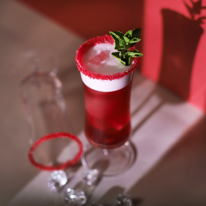 Brazen Red Cocktail Sugar 100g