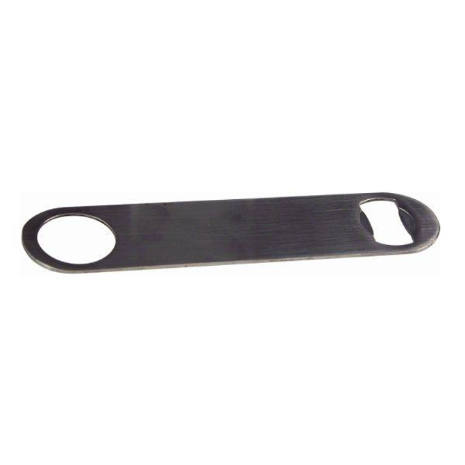 Stainless Steel Bar Blade Flat Bottle Opener 7inch