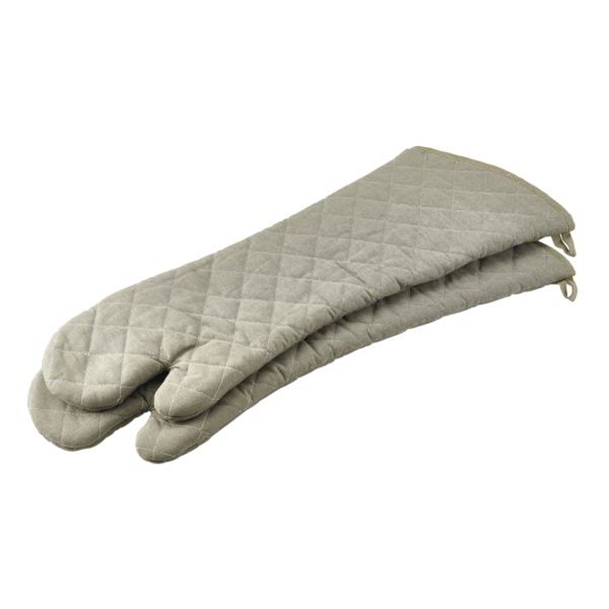 Flameguard Oven Mitt Tan 24inch CE (Pair)