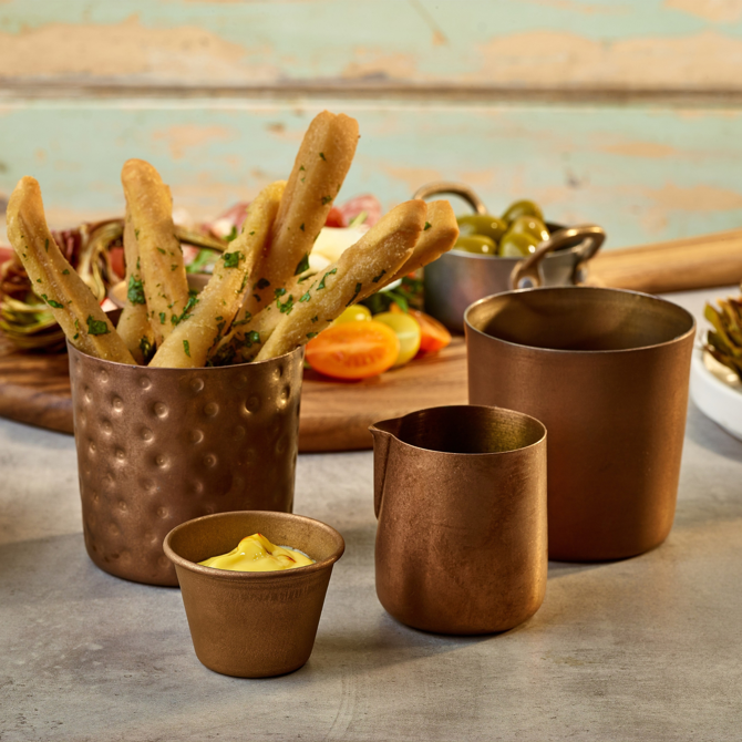 GenWare Copper Vintage Steel Ramekin 71ml / 2.5oz