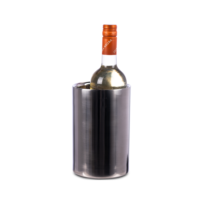 GenWare Polished Stainless Steel Wine Cooler
