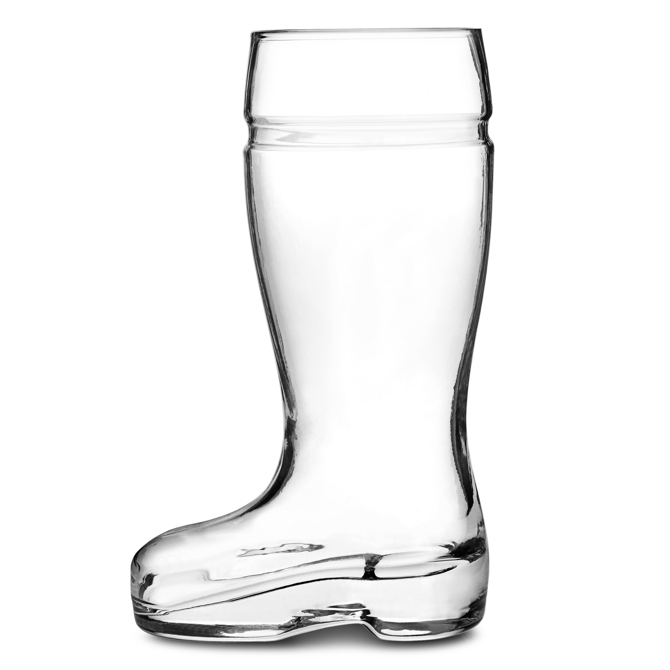 Glass Beer Boot 11.6oz / 330ml