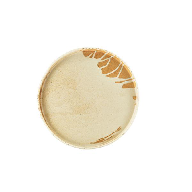 Terra Porcelain Roko Sand Presentation Plate 28cm