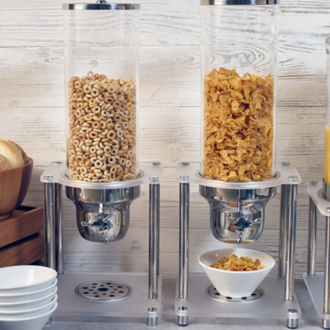 GenWare Acrylic Base Cereal Dispenser 3.7ltr