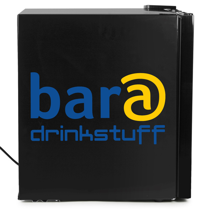 Custom Printed Frostbite Mini Fridge 46ltr Black