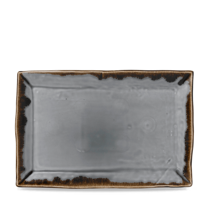 Harvest Grey Rectangle Tray 28.7 x 19cm / 11.125 x 7.375inch