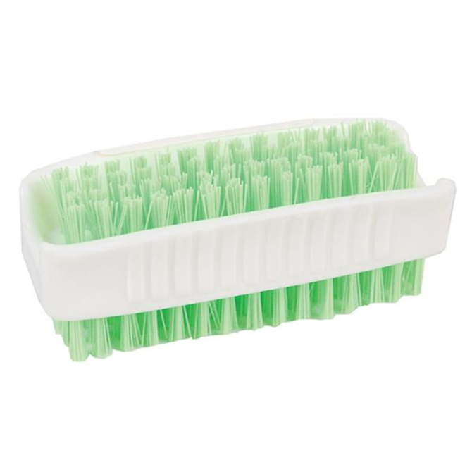 Green Grippy Nail Brush 4inch / 10cm