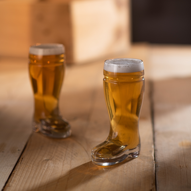 Glass Beer Boot 11.6oz / 330ml