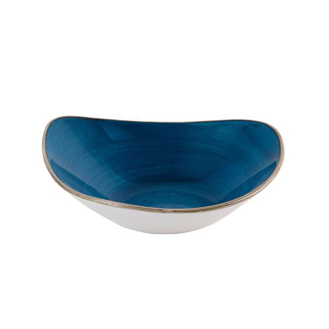 Churchill Stonecast Java Blue Lotus Bowl 9inch / 22.85cm