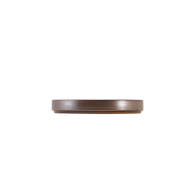 Terra Porcelain Rustic Copper Low Presentation Plate 5.5inch / 14cm