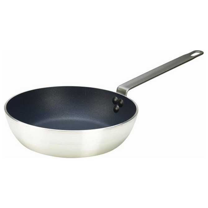 Genware Non Stick Teflon Aluminium Sauté Pan 26cm