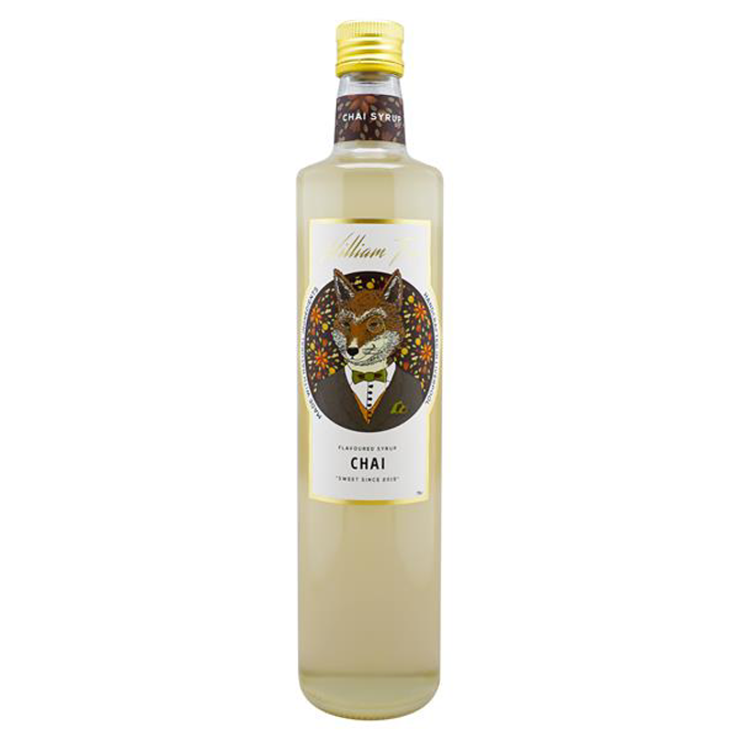 William Fox Premium Chai Syrup 75cl