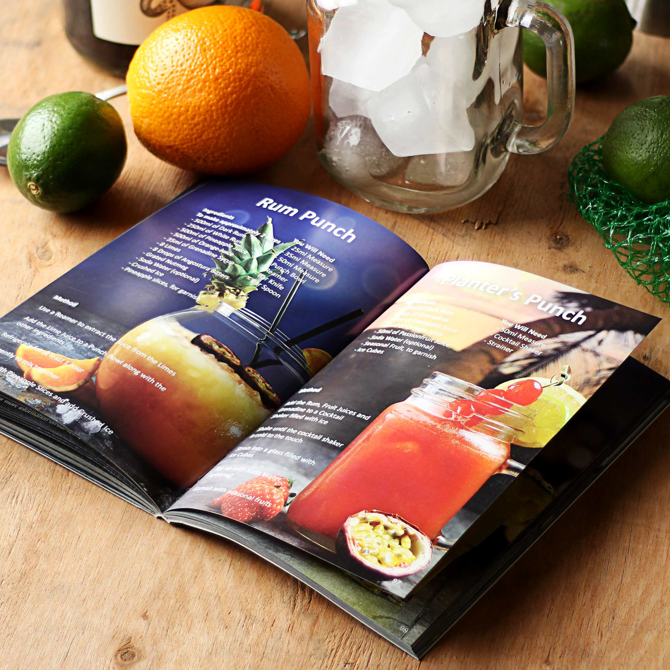 Manhattan Nights Cocktail Gift Set with Recipe Book