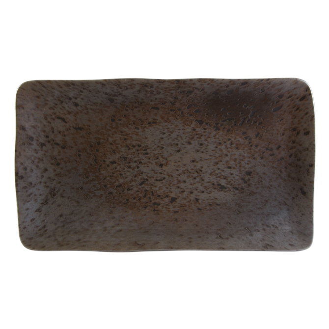 Rustico Ironstone Rectangular Plates 27.5 x 15.5cm