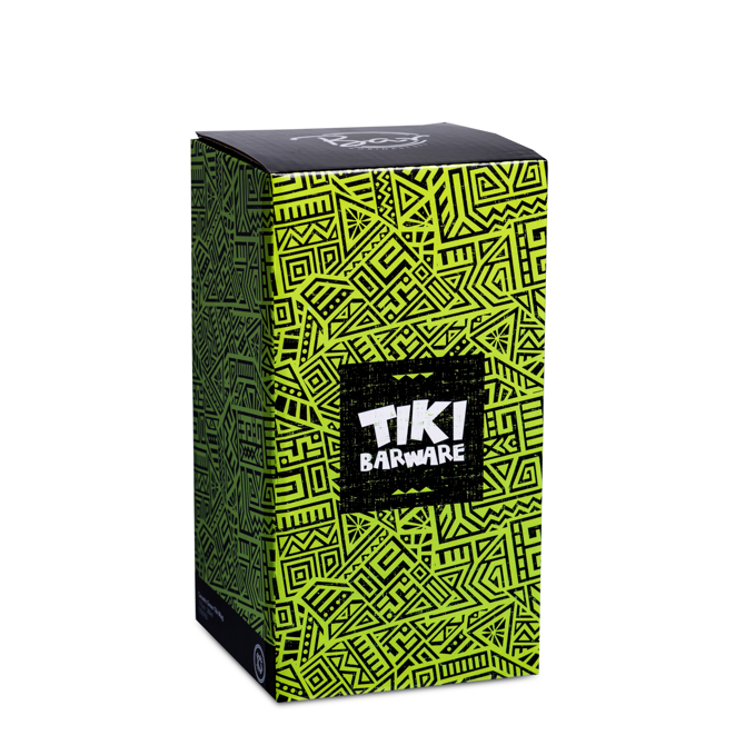 Ceramic Green Tiki Mug 10.5oz / 300ml