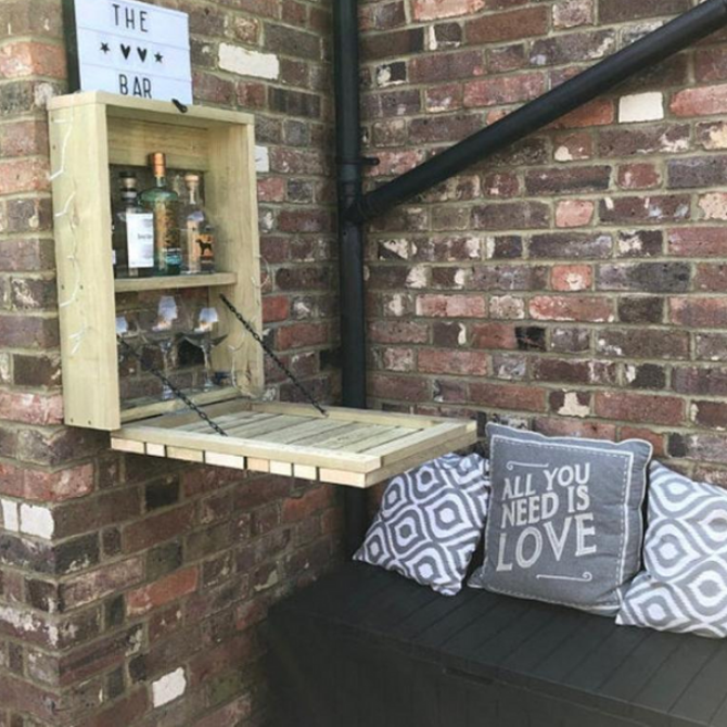 Little Harry Wooden Wall Bar