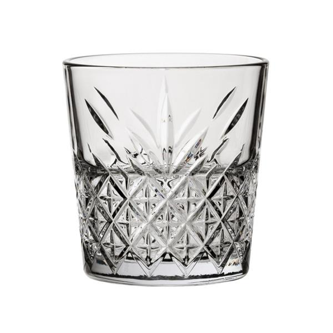 Timeless Vintage Stacking Old Fashioned Glasses 12oz / 350ml