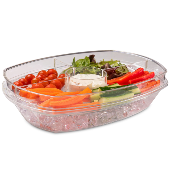 Multi-Compartment Chill Tray