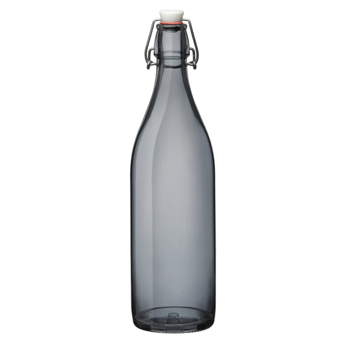 Giara Swing Top Bottle Grey 1ltr