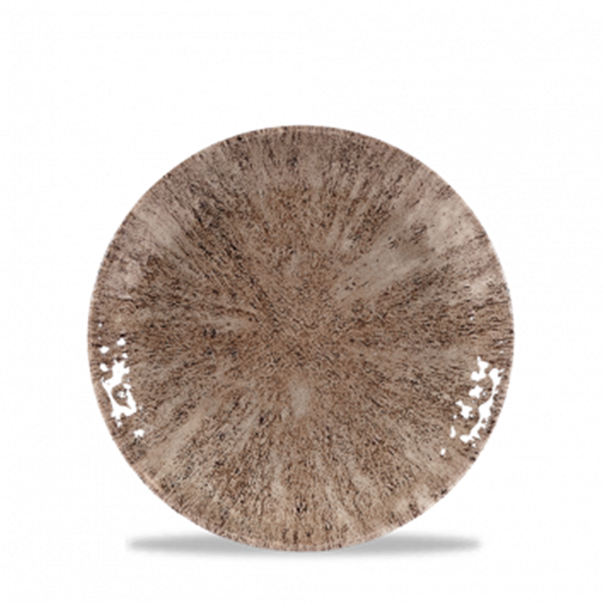 Stone Zircon Brown Evolve Coupe Plate 6.5inch