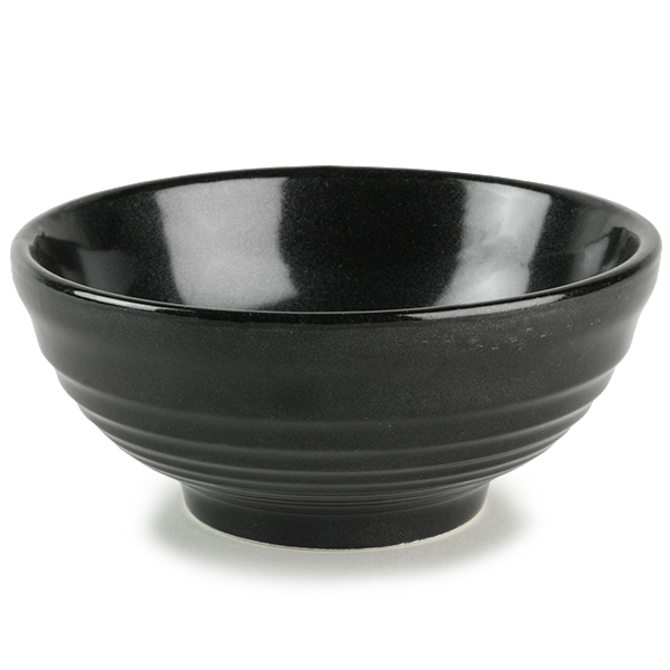 Churchill Bit on the Side Ripple Snack Bowl Onyx 10oz / 280ml