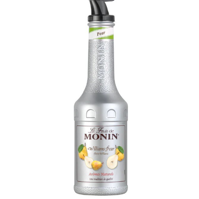 Monin Le Fruit Williams Pear Fruit Mix Puree 1ltr