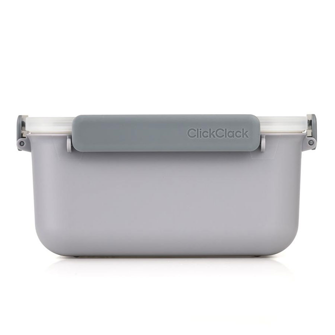 ClickClack Daily Food Storage Container Grey 1.9ltr
