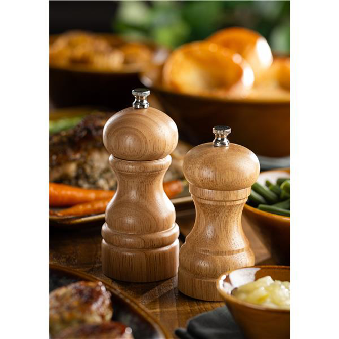 Light Wood Salt/Pepper Grinder 4inch / 10cm