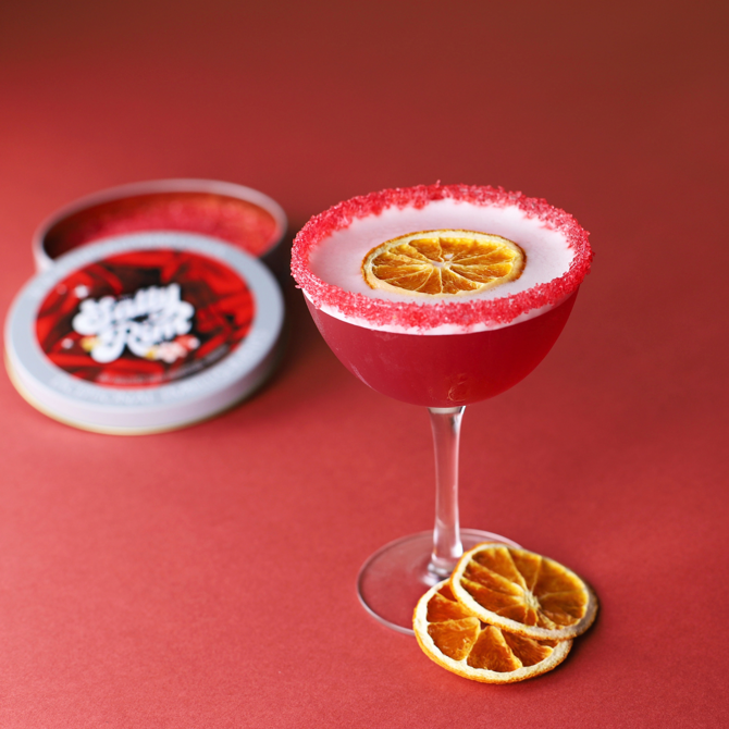 Brazen Red Cocktail Sugar 100g