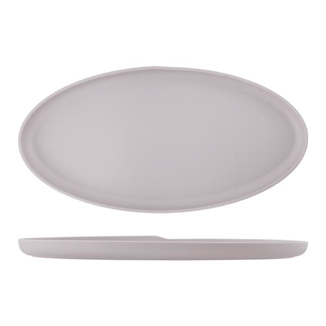 White Copenhagen Oval Melamine Dish 55 x 27.5cm
