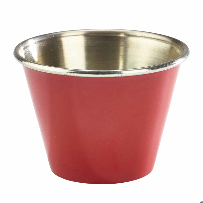 Red Stainless Steel Ramekin 12oz / 340ml