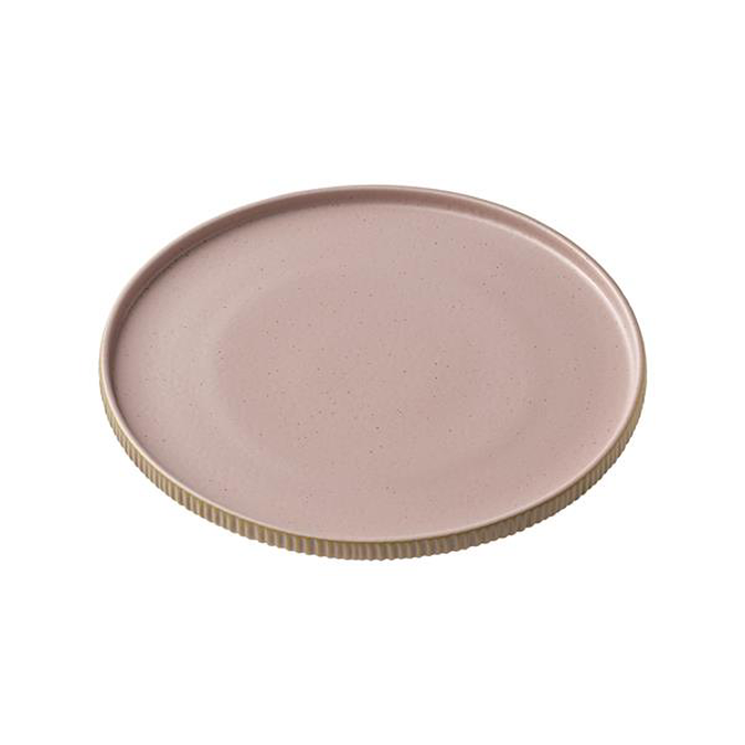 Nara Rose Flat Round Plate 21cm