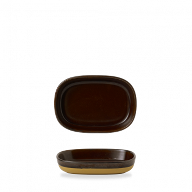 Emerge Cinnamon Brown Tray 17 x 11.7 x 3.3cm