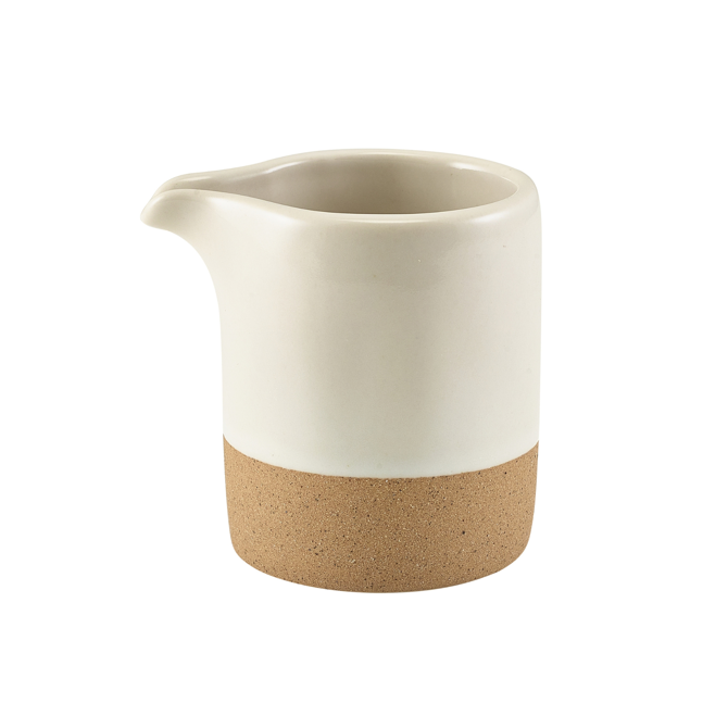 GenWare Kava White Stoneware Jug 3.2oz / 90ml