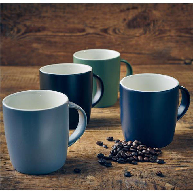 GenWare Porcelain Matt Grey Cosy Mug 12.3oz / 350ml