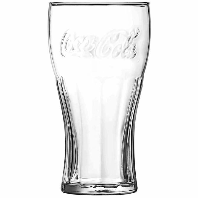 Coca Cola Contour Glasses Fully Tempered 22oz / 640ml