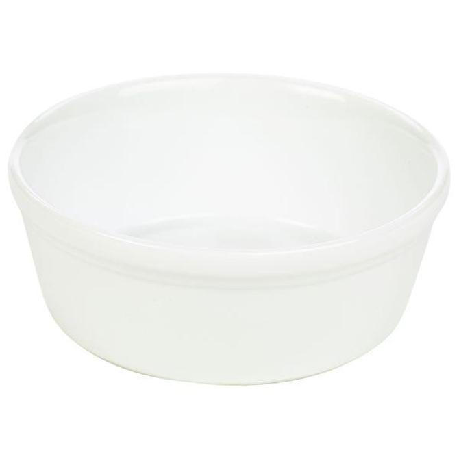 Genware Porcelain Round Pie Dish 5inch / 14cm